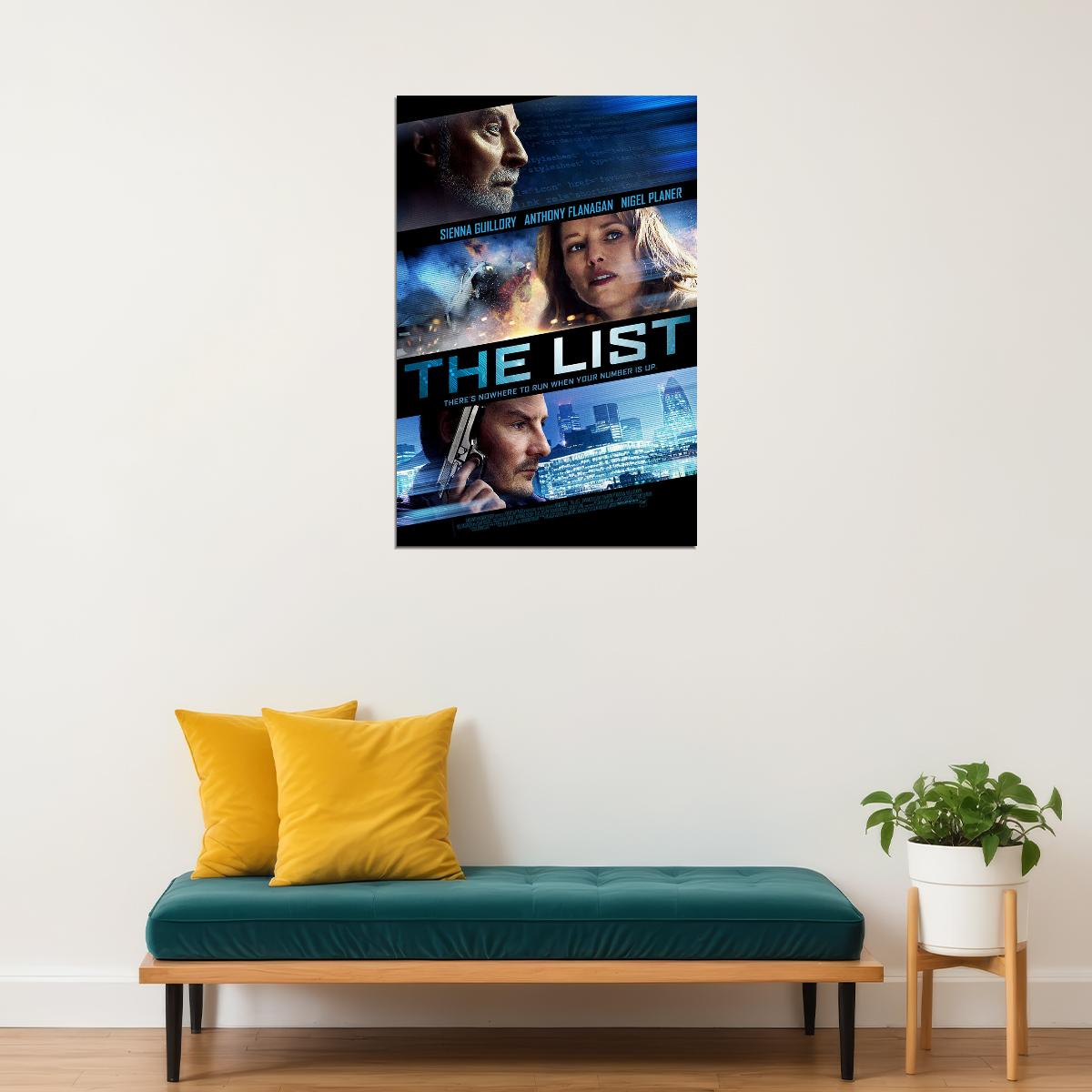 The List 2019 Thriller Action Poster Wall Art Print Home Wall Decor - xonomax