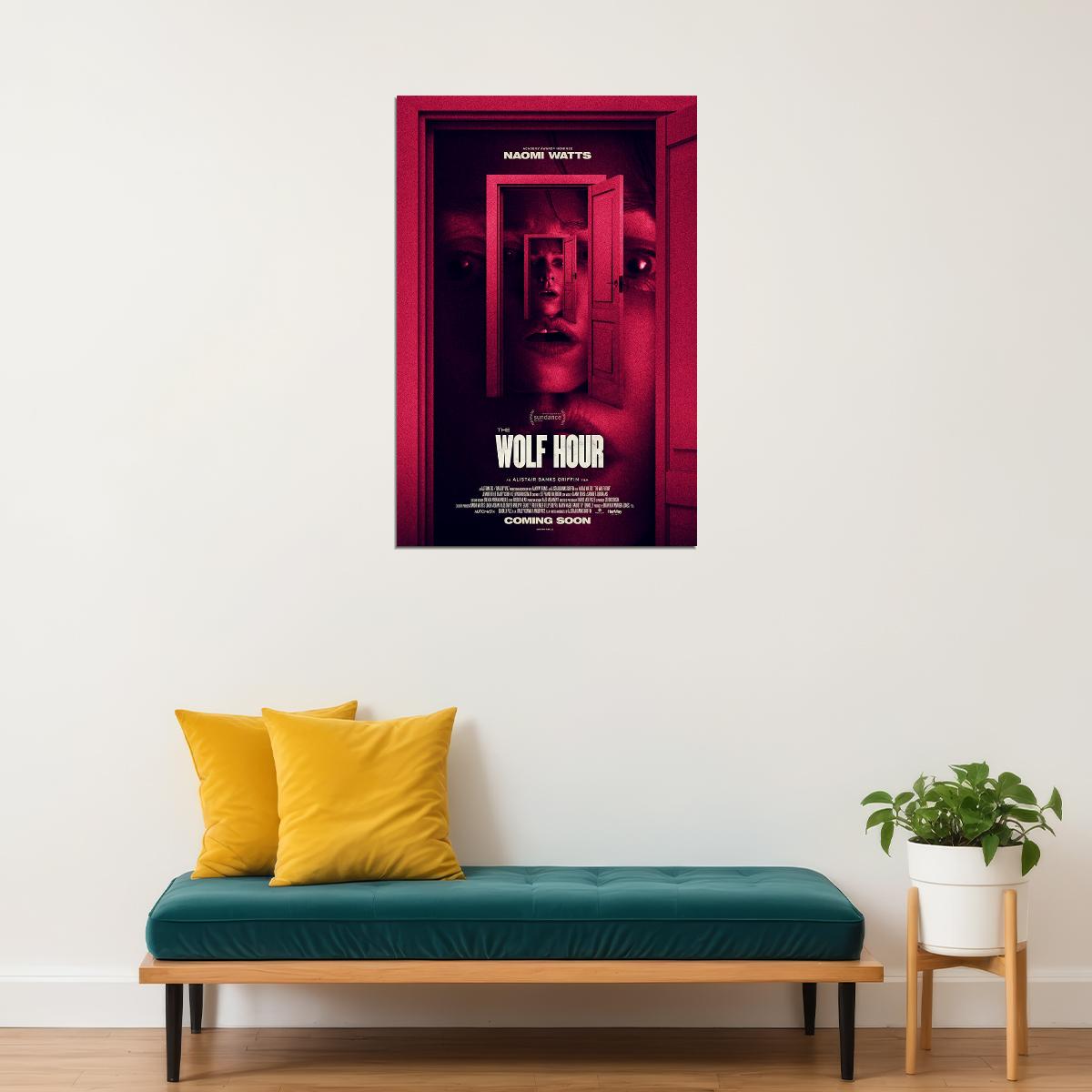 The Wolf Hour Drama Mystery Thriller Action Poster Wall Art Print Home Wall Decor - xonomax