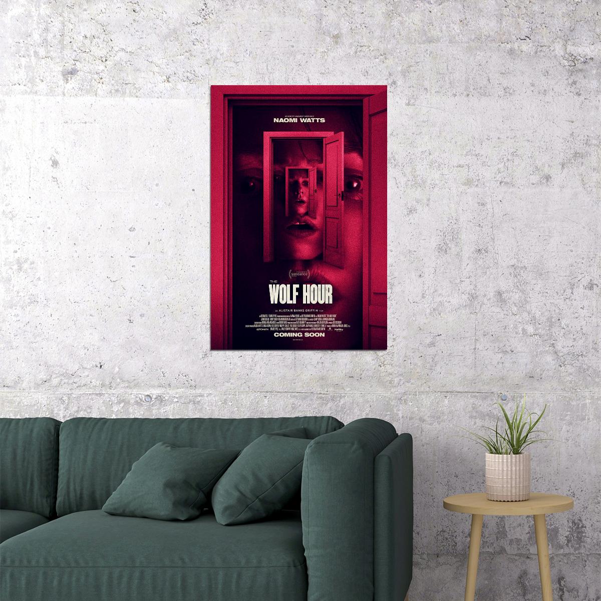 The Wolf Hour Drama Mystery Thriller Action Poster Wall Art Print Home Wall Decor - xonomax