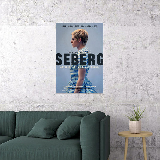 Seberg Tv 2019 Zazie Beetz Kristen Stewart Drama Poster Wall Art Print Home Wall Decor - xonomax