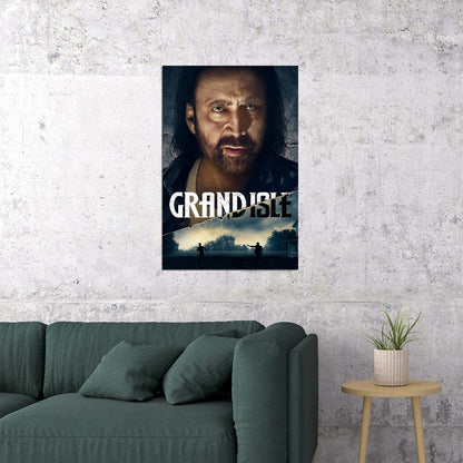 Grand Isle 2019 Nicolas Cage Kelsey Grammer Action Poster Wall Art Print Home Wall Decor - xonomax