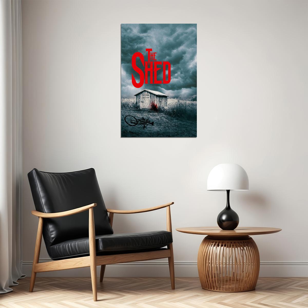 The Shed Rage Cannot Be Contained Horror Drama Poster Wall Art Print Home Wall Decor - xonomax