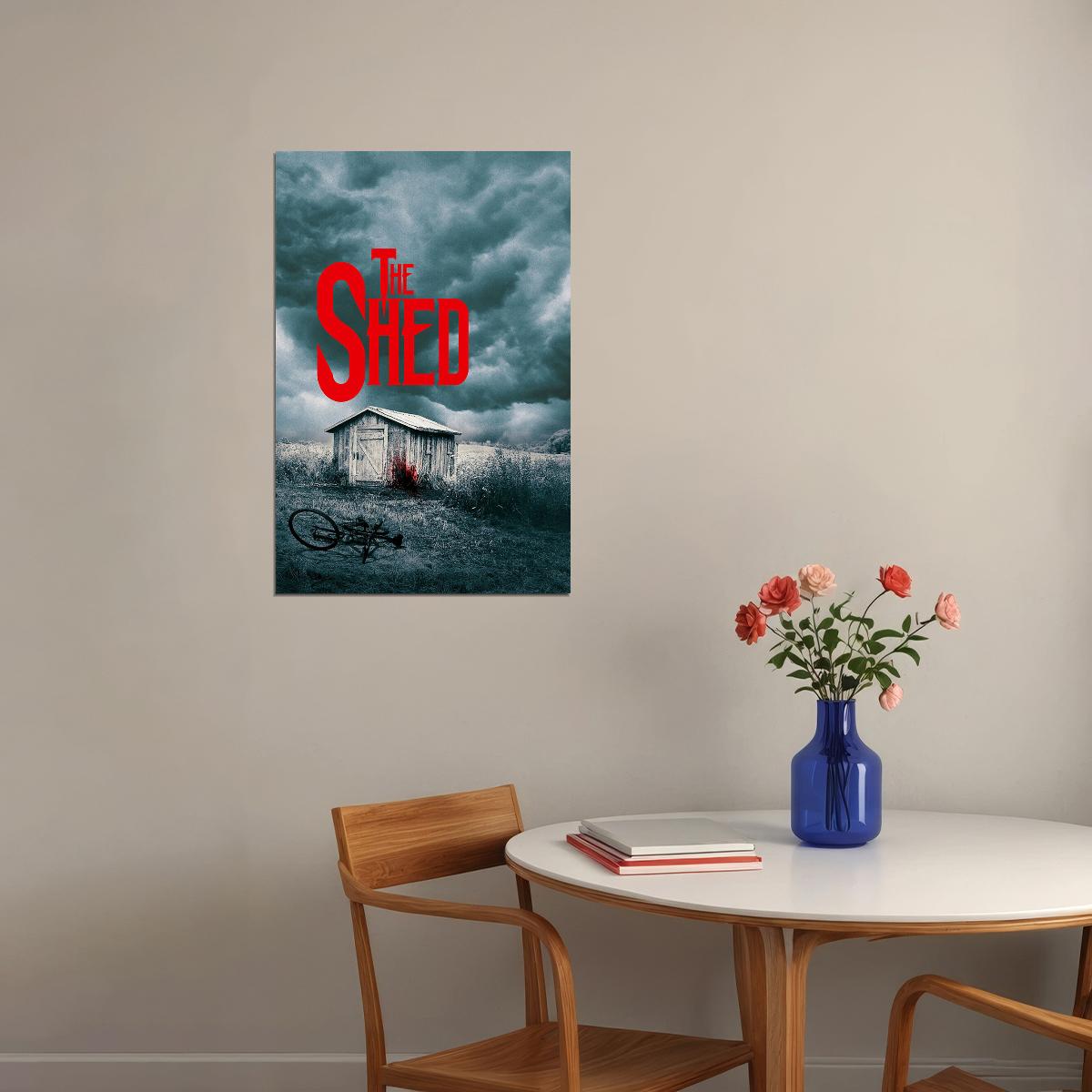 The Shed Rage Cannot Be Contained Horror Drama Poster Wall Art Print Home Wall Decor - xonomax