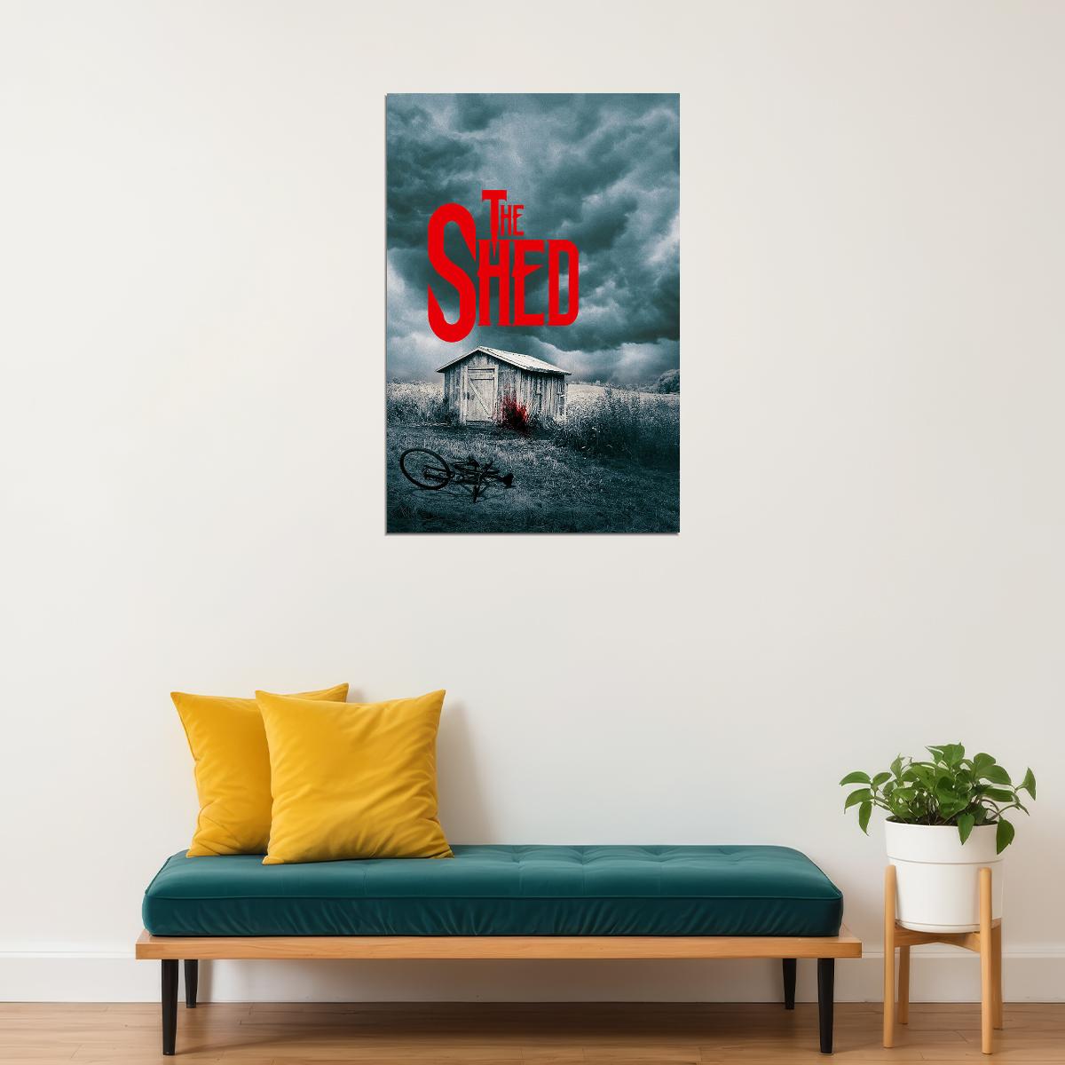 The Shed Rage Cannot Be Contained Horror Drama Poster Wall Art Print Home Wall Decor - xonomax