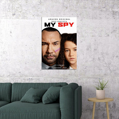 My Spy 2019 Dave Bautista Action Poster Wall Art Print Home Wall Decor - xonomax