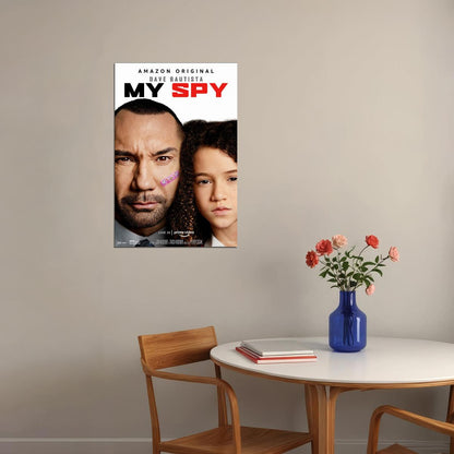 My Spy 2019 Dave Bautista Action Poster Wall Art Print Home Wall Decor - xonomax