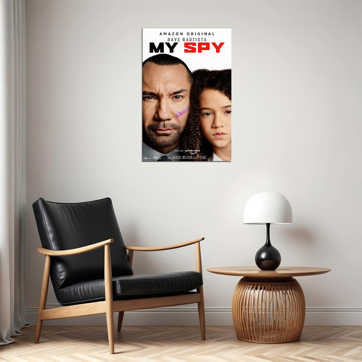 My Spy 2019 Dave Bautista Action Poster Wall Art Print Home Wall Decor - xonomax