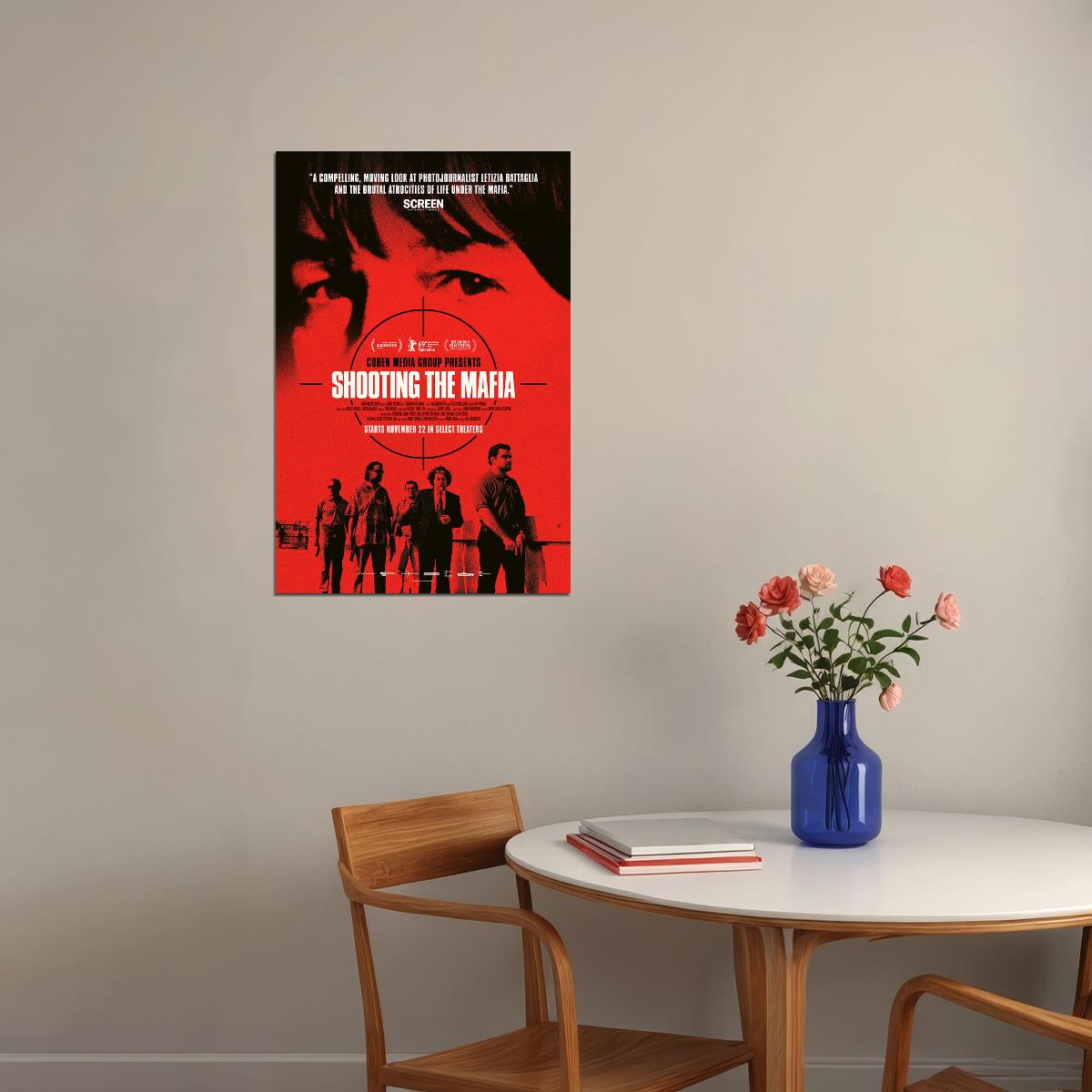 Shooting The Mafia Gun Documentary 2019 Film Poster Wall Art Print Home Wall Decor - xonomax