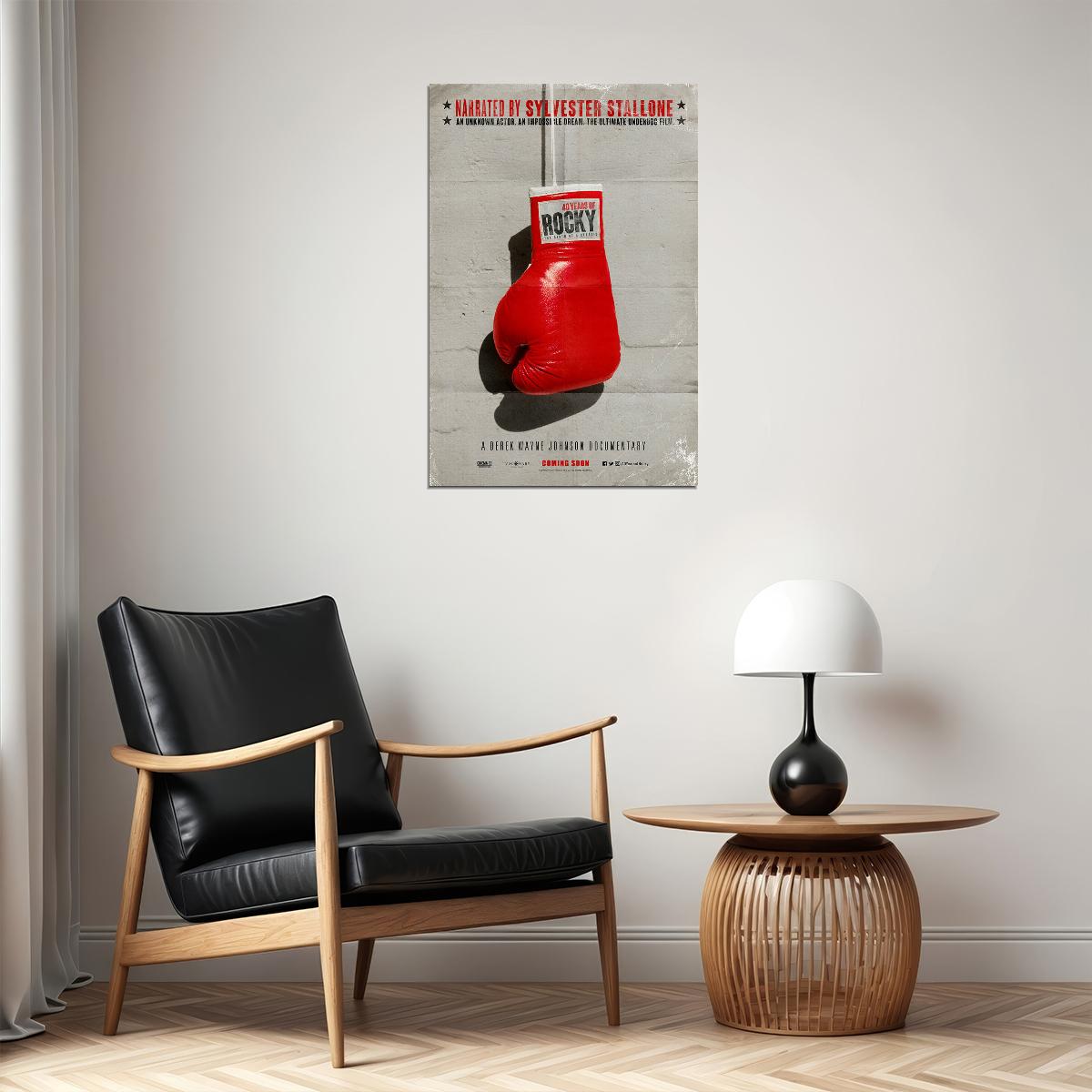 40 Years Of Rocky The Birth Of A Classic Documentary Poster Wall Art Print Home Wall Decor - xonomax