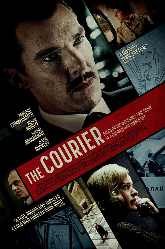 The Courier Olga Kurylenko Gary Oldman Action Poster Wall Art Print Home Wall Decor - xonomax
