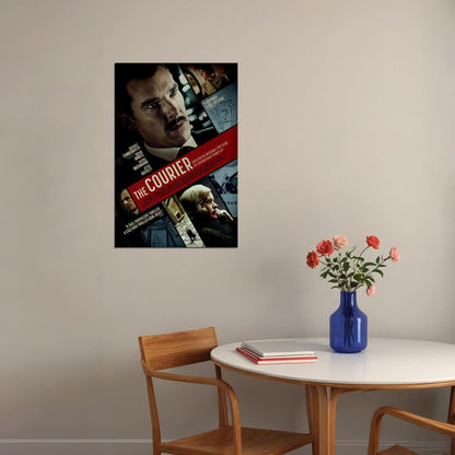 The Courier Olga Kurylenko Gary Oldman Action Poster Wall Art Print Home Wall Decor - xonomax