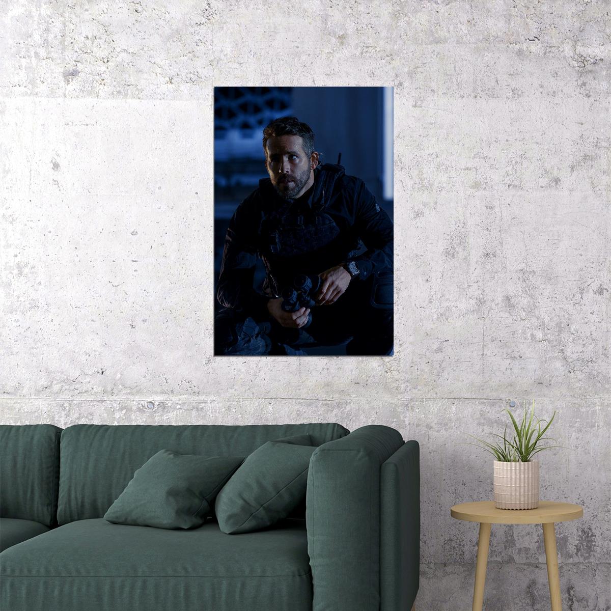 6 Underground 2019 Ryan Reynolds Thriller Action Poster Wall Art Print Home Wall Decor - xonomax
