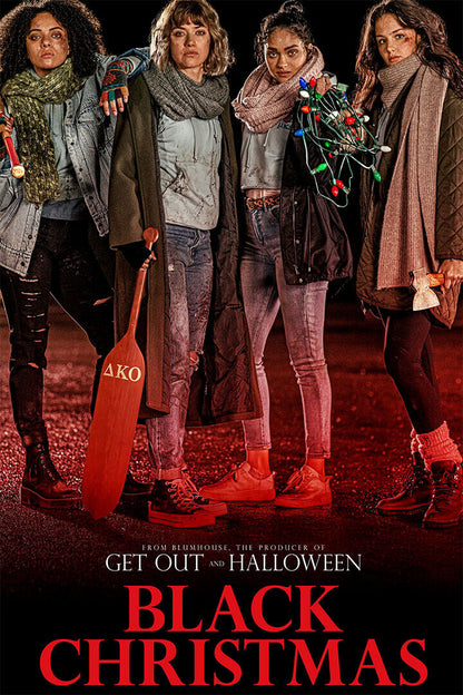 Black Christmas 2019 Slay Girls Horror Mystery Poster Wall Art Print Home Wall Decor - xonomax
