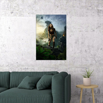 Jumanji The Next Level 2019 Dwayne Johnson Poster Wall Art Print Home Wall Decor - xonomax