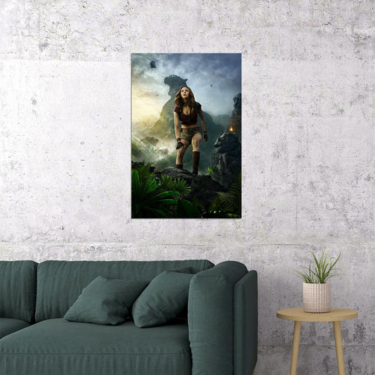 Jumanji The Next Level 2019 Dwayne Johnson Poster Wall Art Print Home Wall Decor - xonomax