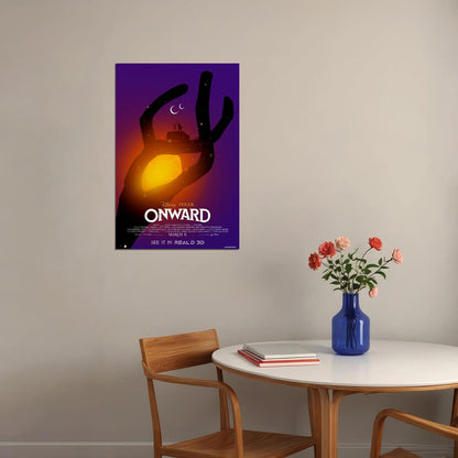 Onward 2020 Movie Tom Holland Comedy Action Poster Wall Art Print Home Wall Decor - xonomax
