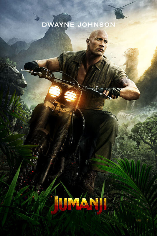 Jumanji 2019 Movie The Next Level Excitement Poster Wall Art Print Home Wall Decor - xonomax