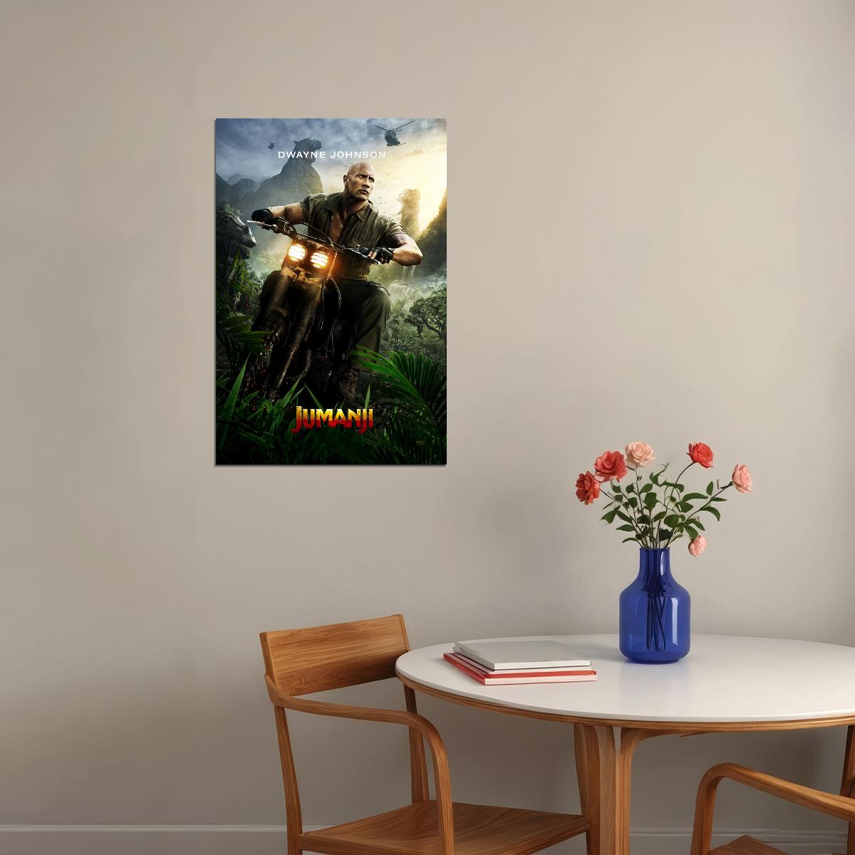 Jumanji 2019 Movie The Next Level Excitement Poster Wall Art Print Home Wall Decor - xonomax