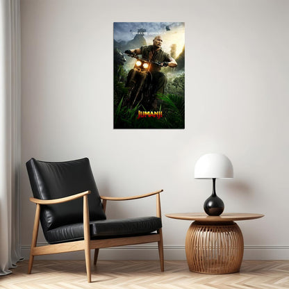 Jumanji 2019 Movie The Next Level Excitement Poster Wall Art Print Home Wall Decor - xonomax