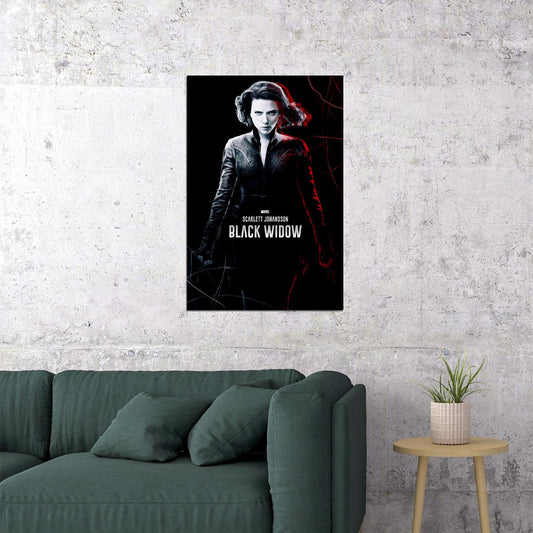 Black Widow Movie Comic Film Superhero Poster Wall Art Print Home Wall Decor - xonomax