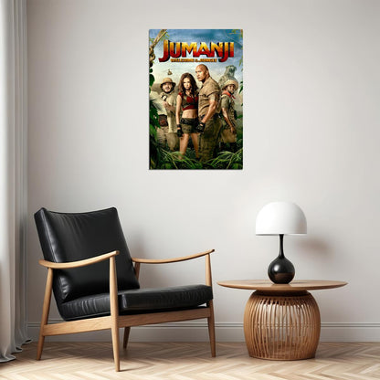 Jumanji 2019 Movie The Next Level Poster Wall Art Print Home Wall Decor - xonomax
