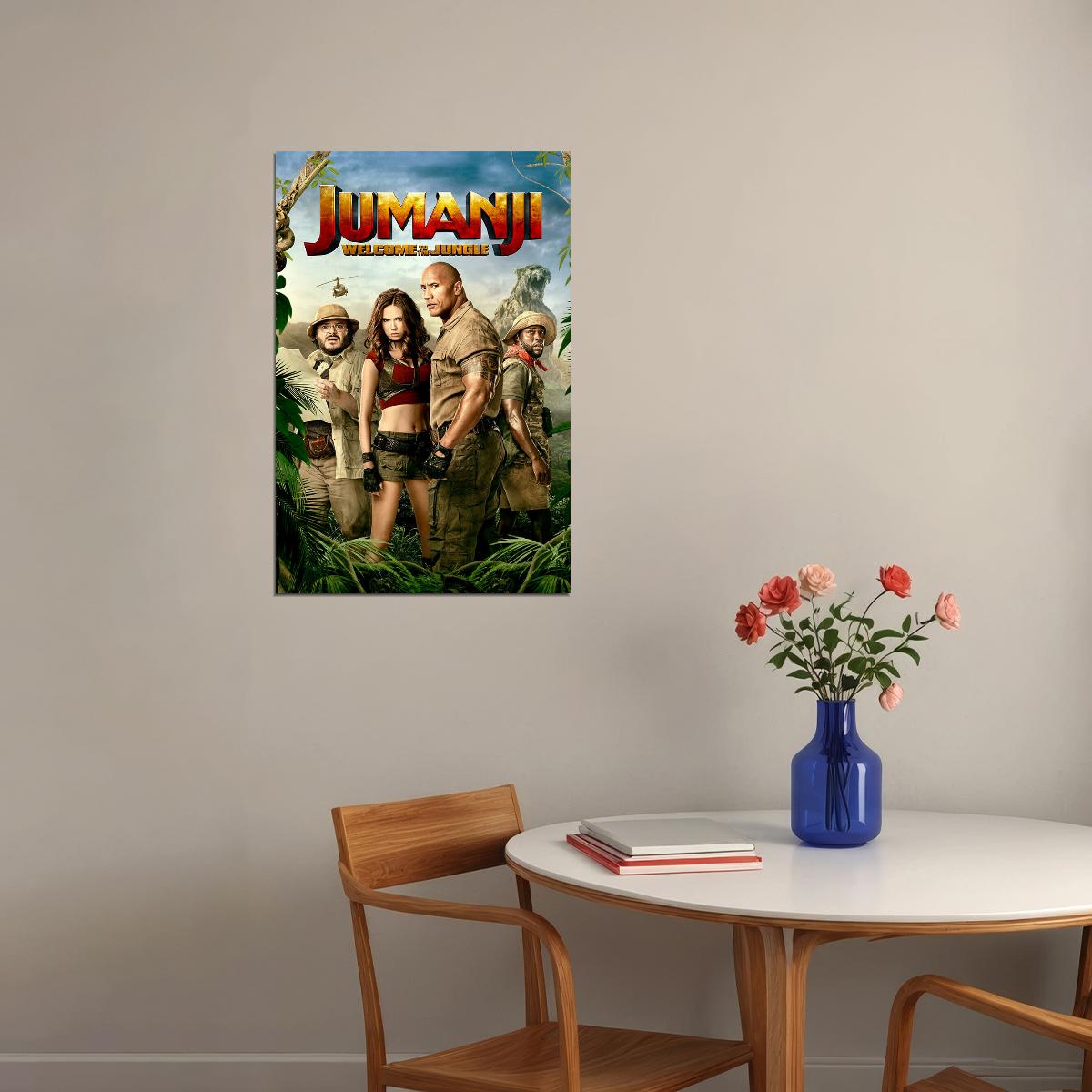 Jumanji 2019 Movie The Next Level Poster Wall Art Print Home Wall Decor - xonomax