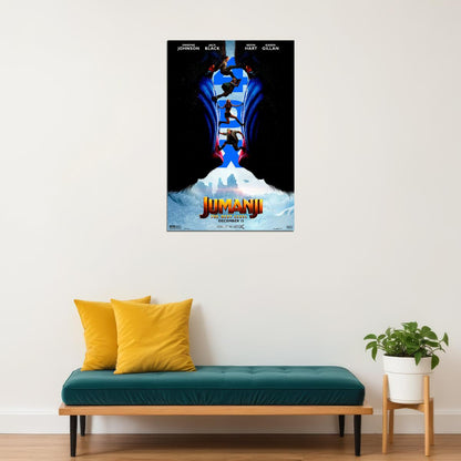 Jumanji 2019 Movie The Next Level Adventure Poster Wall Art Print Home Wall Decor - xonomax