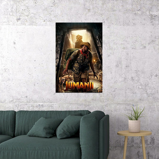Jumanji 2019 Movie The Next Level Action Comedy Poster Wall Art Print Home Wall Decor - xonomax