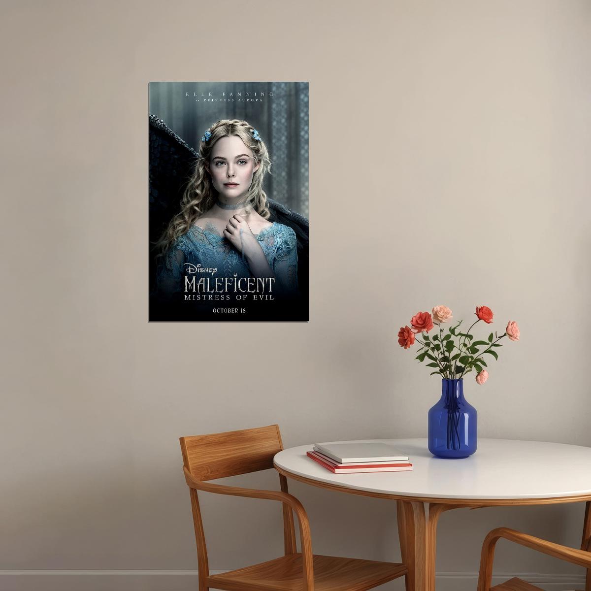 Maleficent Mistress Of Evil Movie 2019 Adventure Poster Wall Art Print Home Wall Decor - xonomax