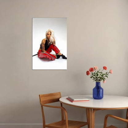Rico Nasty Hip Hop Rap Rapper Star Singer Poster Wall Art Print Home Wall Decor - xonomax