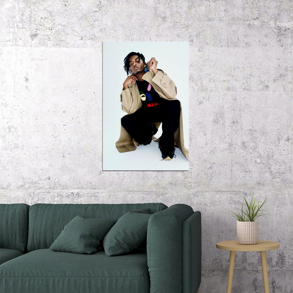 Playboi Carti Rap Music Rapper Star Hip Hop Poster Wall Art Print Home Wall Decor - xonomax