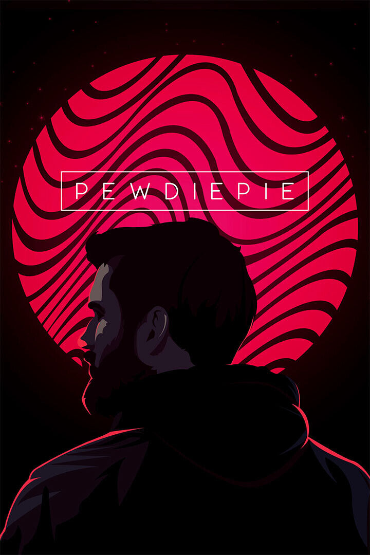 Pewdiepie Funny Tv Show Comedian Charitable Poster Wall Art Print Home Wall Decor - xonomax