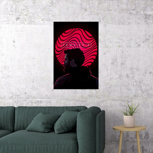 Pewdiepie Funny Tv Show Comedian Charitable Poster Wall Art Print Home Wall Decor - xonomax