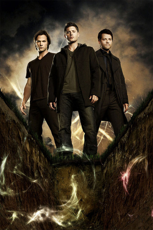 Supernatural Tv Series Show Season 14 Sam Dean Movie Poster Wall Art Print Home Wall Decor - xonomax