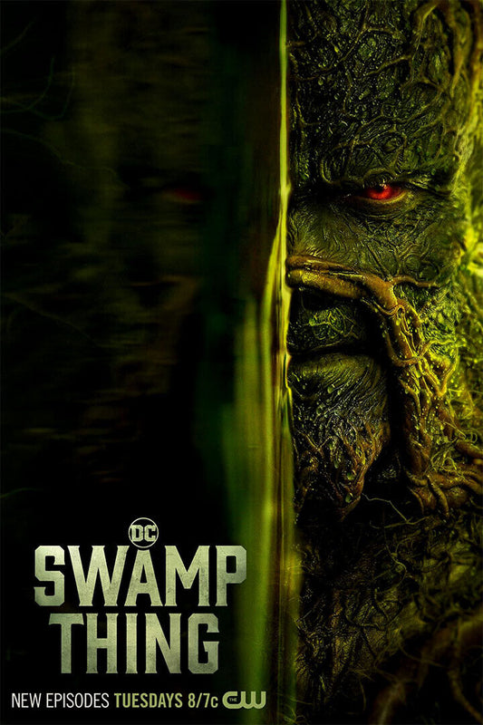 Swamp Thing Comics Superhero Tv Series 2019 Season Hero Poster Wall Art Print Home Wall Decor - xonomax