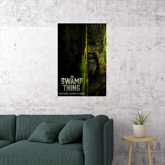 Swamp Thing Comics Superhero Tv Series 2019 Season Hero Poster Wall Art Print Home Wall Decor - xonomax