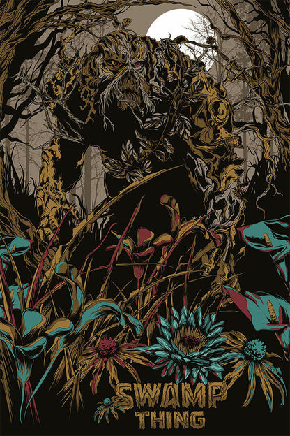 Swamp Thing 2019 Dc Comics Tv Series Superhero Poster Wall Art Print Home Wall Decor - xonomax