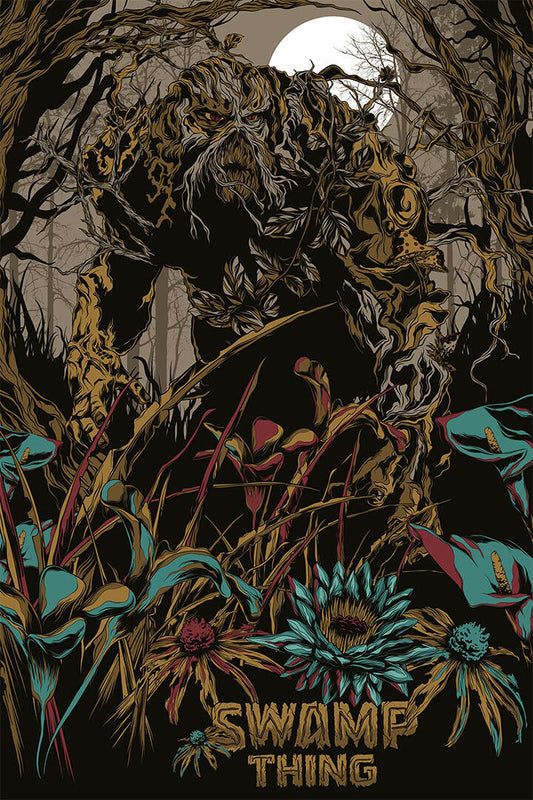 Swamp Thing 2019 Dc Comics Tv Series Superhero Poster Wall Art Print Home Wall Decor - xonomax