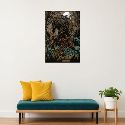 Swamp Thing 2019 Dc Comics Tv Series Superhero Poster Wall Art Print Home Wall Decor - xonomax