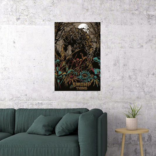 Swamp Thing 2019 Dc Comics Tv Series Superhero Poster Wall Art Print Home Wall Decor - xonomax