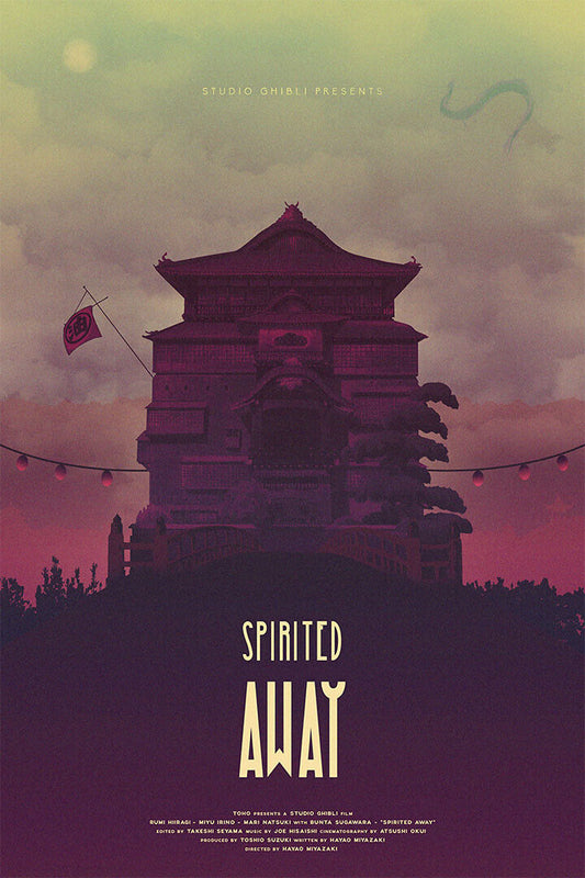 Spirited Away 2019 Hayao Miyazaki Anime Movie Poster Wall Art Print Home Wall Decor
