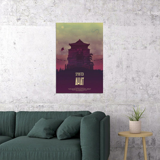 Spirited Away 2019 Hayao Miyazaki Anime Movie Poster Wall Art Print Home Wall Decor