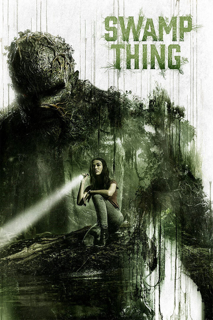 Swamp Thing Comics Superhero Tv Series 2019 Season Action Poster Wall Art Print Home Wall Decor - xonomax