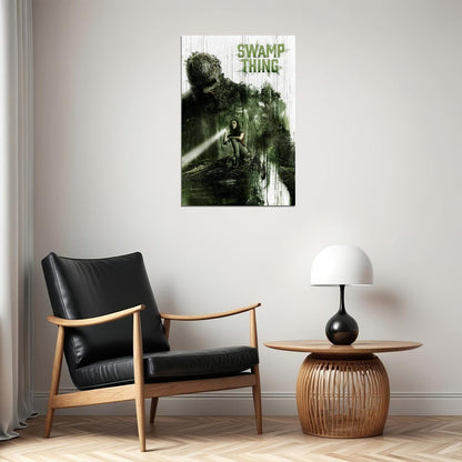Swamp Thing Comics Superhero Tv Series 2019 Season Action Poster Wall Art Print Home Wall Decor - xonomax