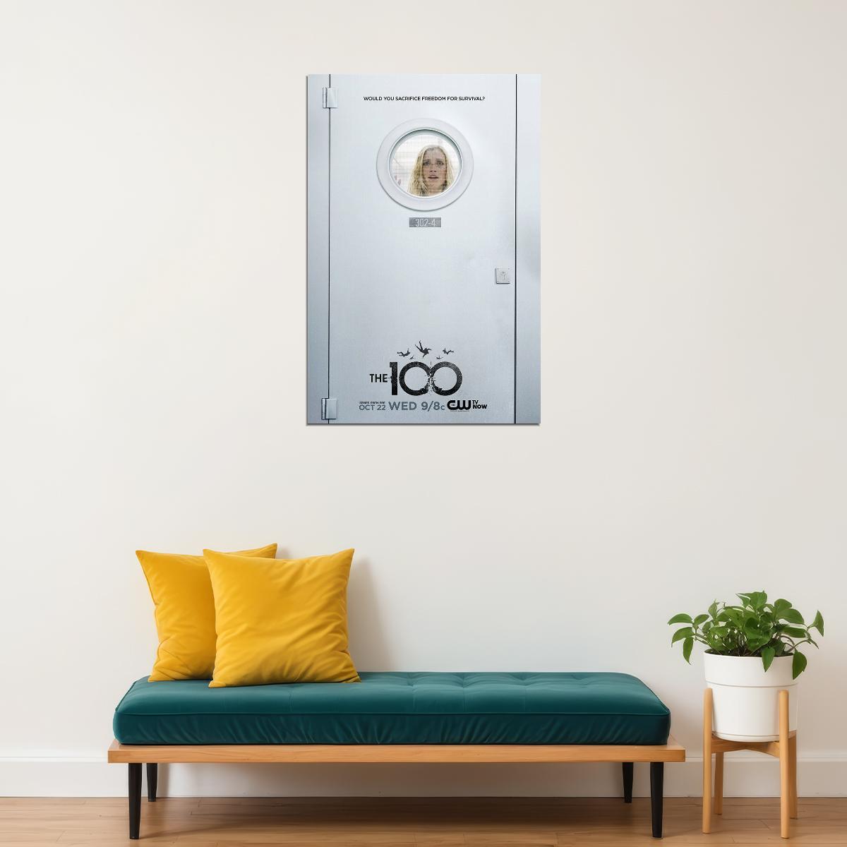 The 100 Tv Series Show 2019 Horror Movie Mystery Poster Wall Art Print Home Wall Decor - xonomax