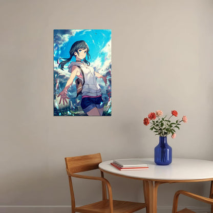 Weathering With You Makoto Shinkai Movie Animation Poster Wall Art Print Home Wall Decor
