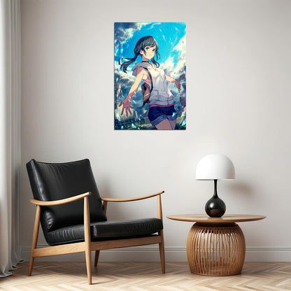 Weathering With You Makoto Shinkai Movie Animation Poster Wall Art Print Home Wall Decor