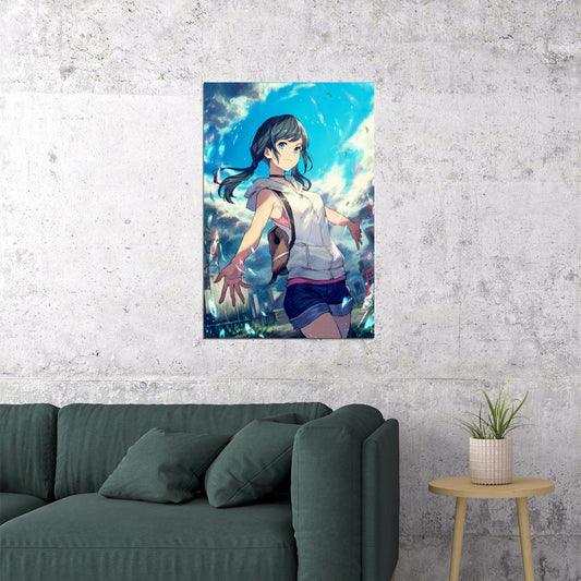 Weathering With You Makoto Shinkai Movie Animation Poster Wall Art Print Home Wall Decor