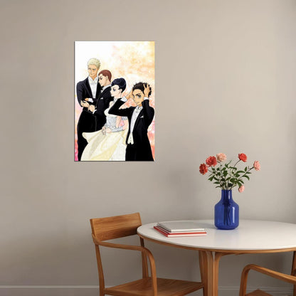 Welcome To The Ballroom Anime Movie Music Poster Wall Art Print Home Wall Decor