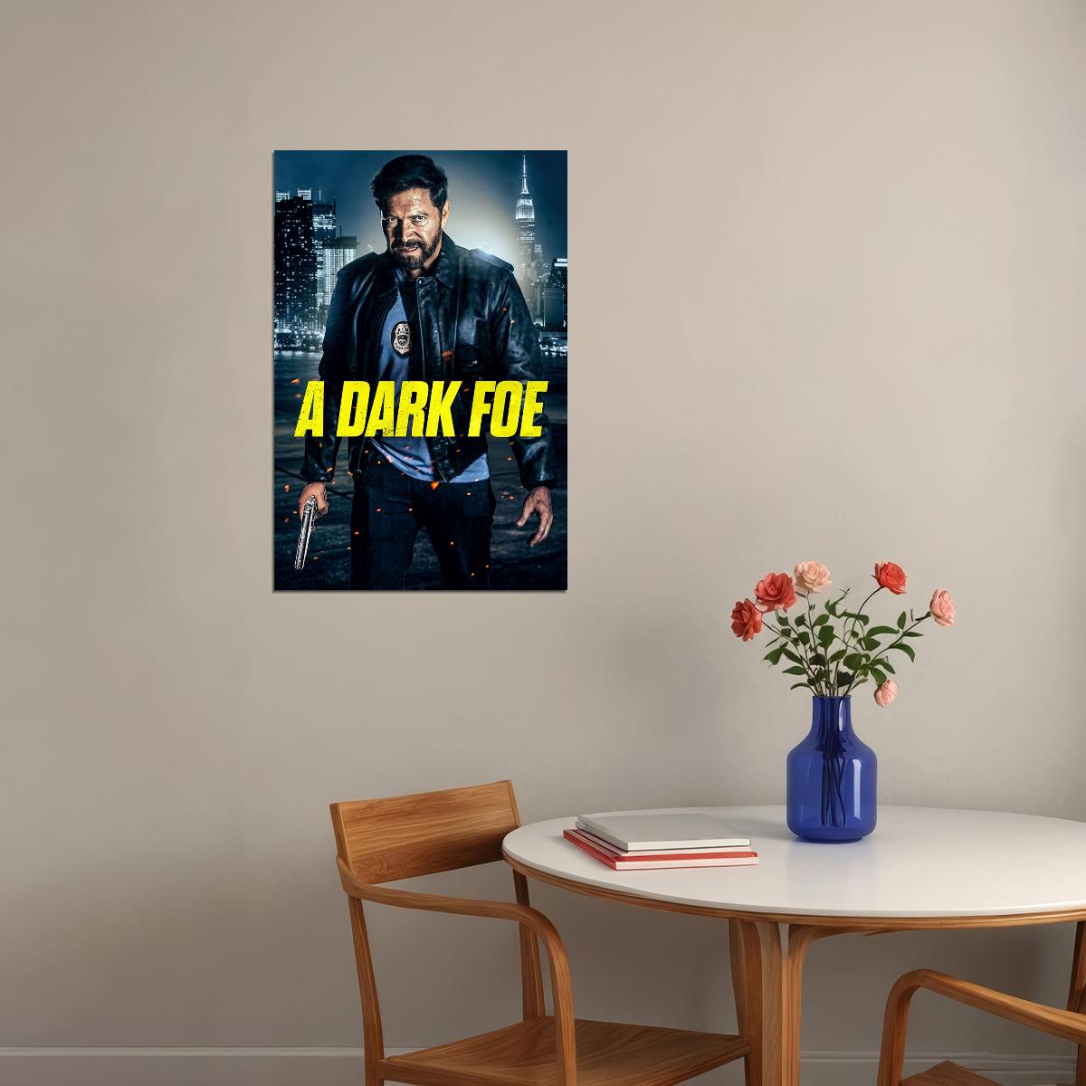 A Dark Foe Movie 2019 Horror Crime Drama Poster Wall Art Print Home Wall Decor - xonomax